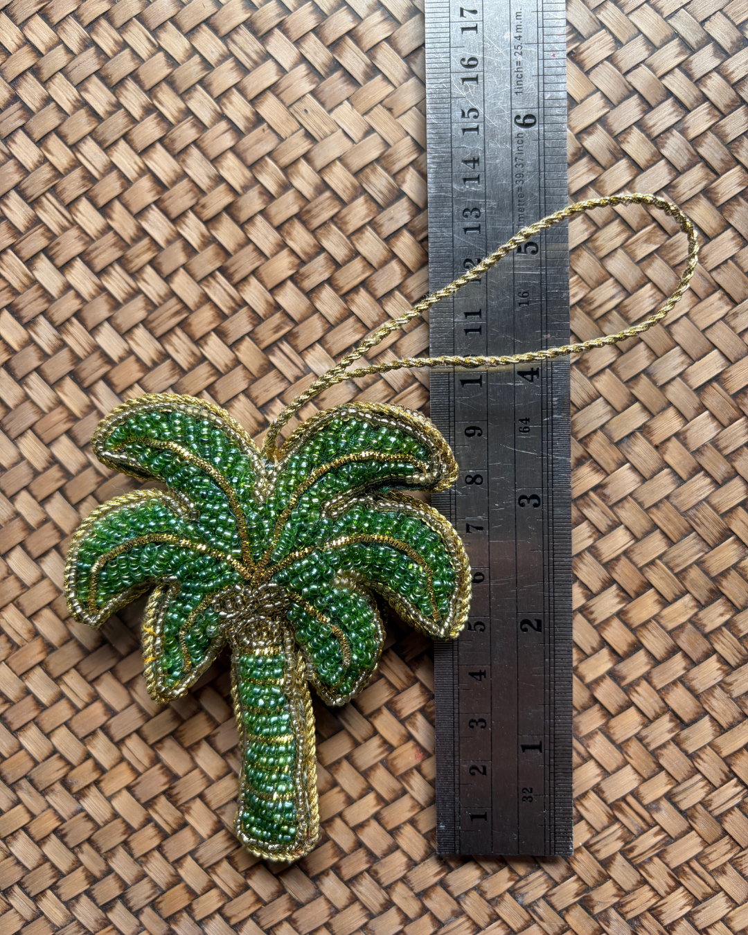 Tropical Beaded Ornaments