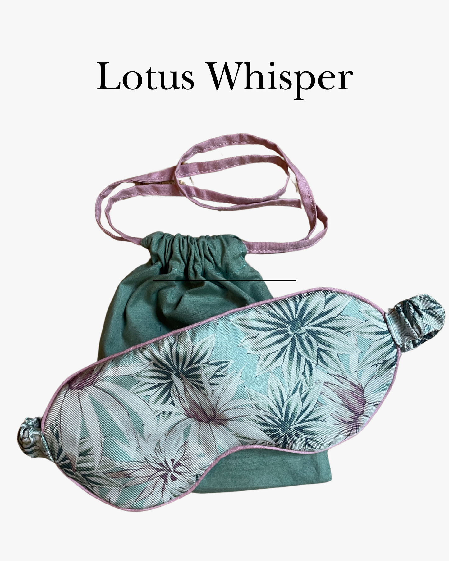 Jim Thompson Silk Eye Mask - Limited Edition - Palms & Pineapples