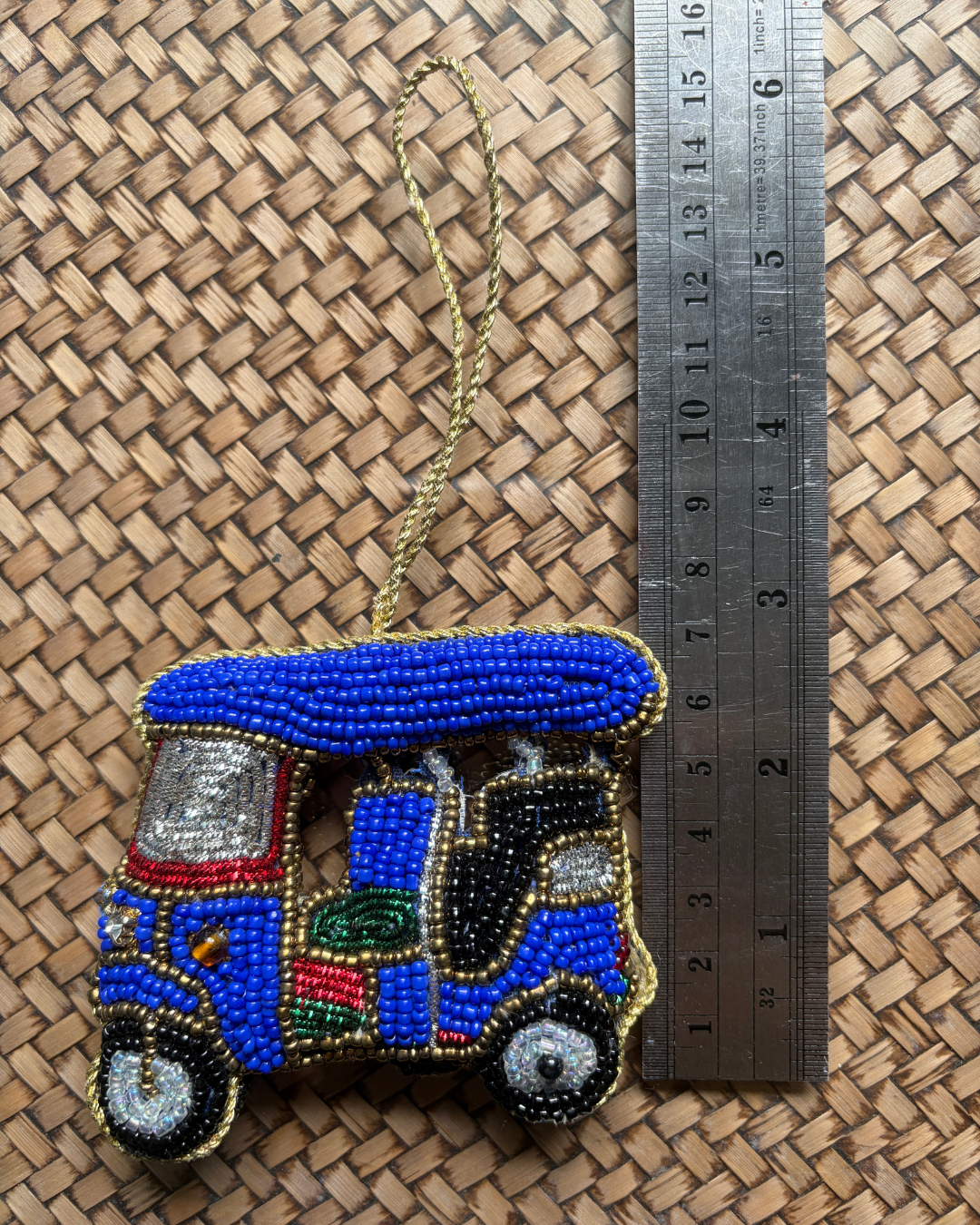 Tropical Beaded Ornaments