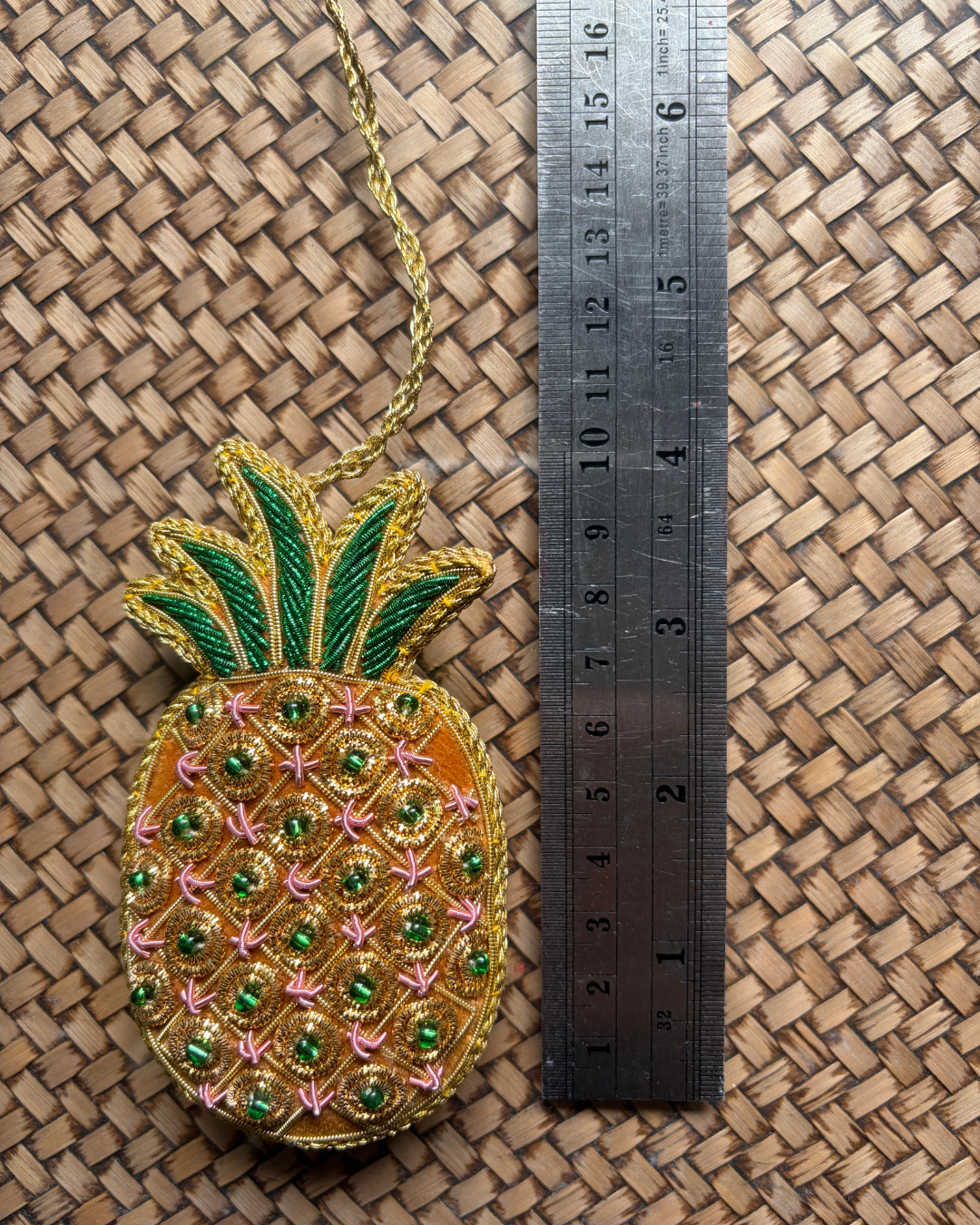 Tropical Beaded Ornaments