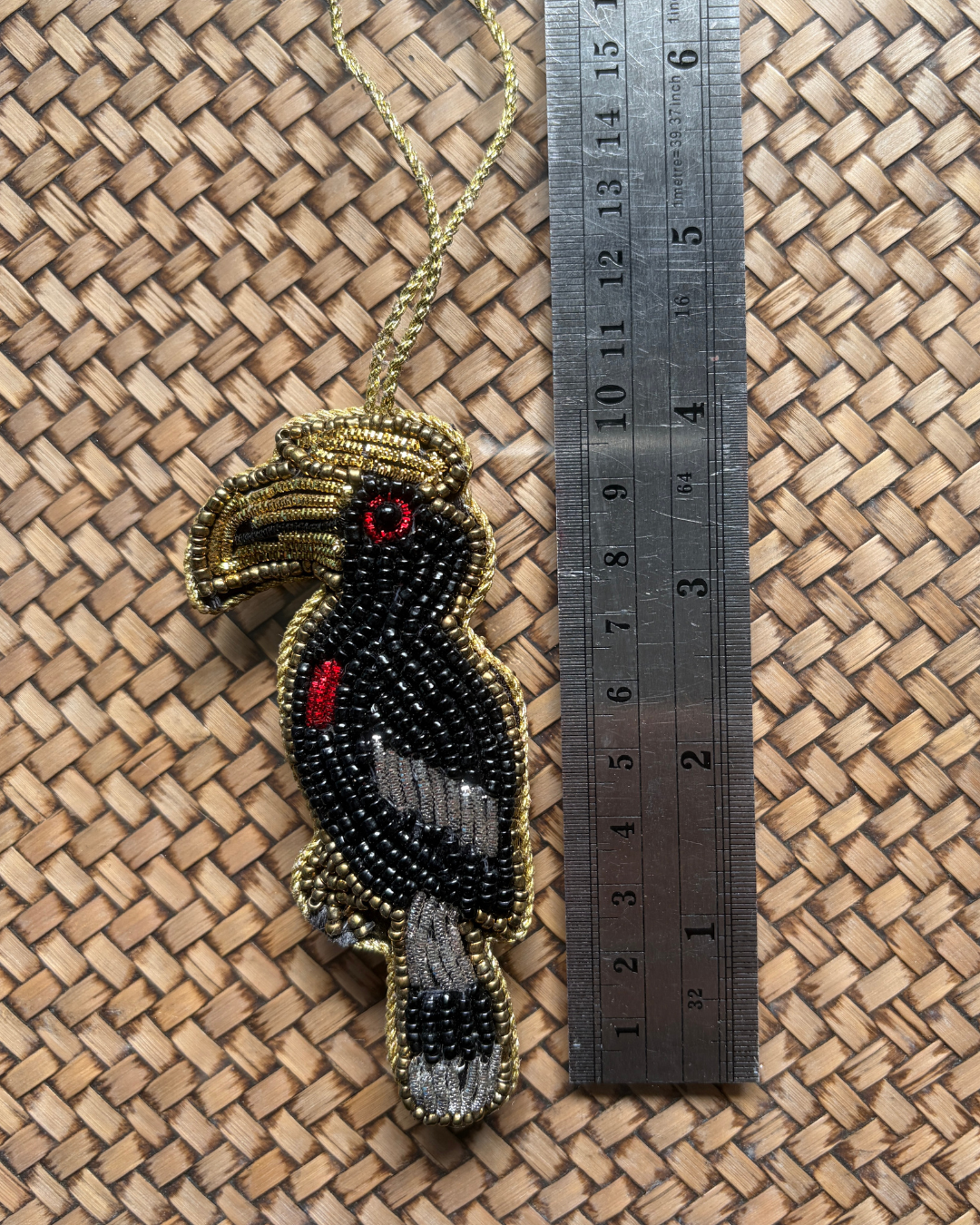 Tropical Beaded Ornaments