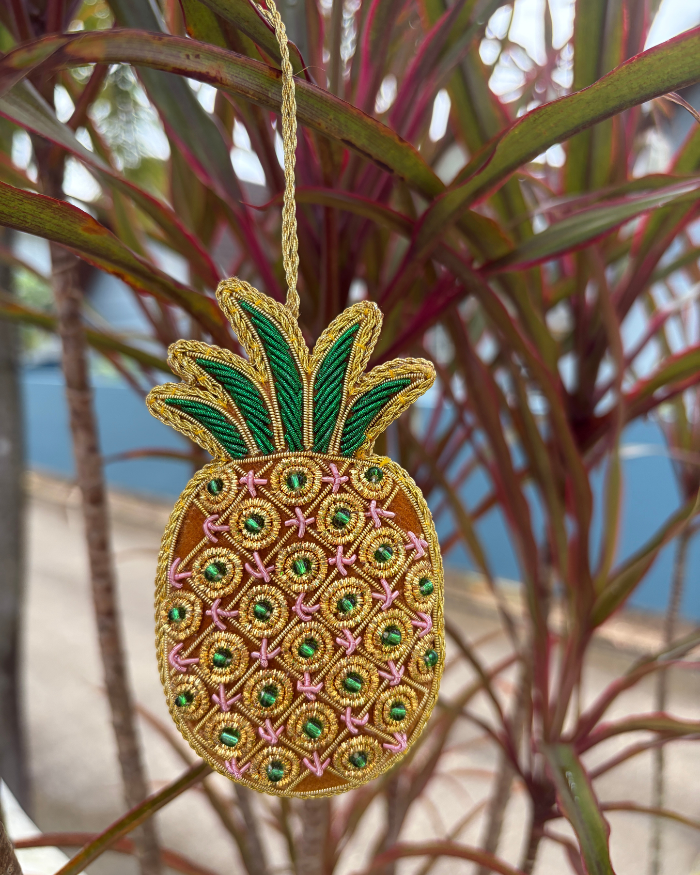 Tropical Beaded Ornaments