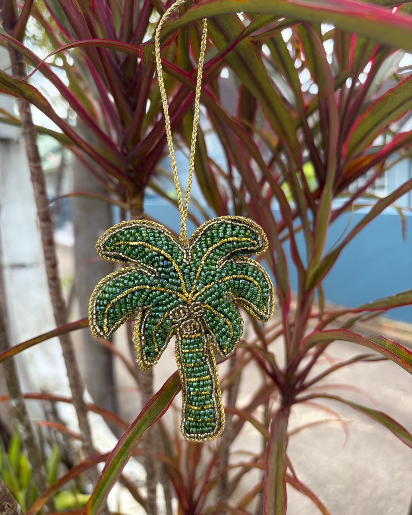 Tropical Beaded Ornaments