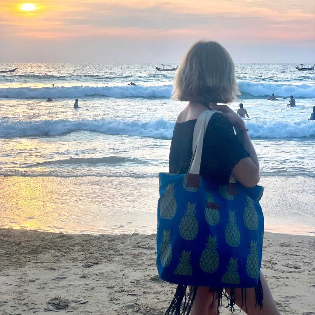 Pineapple Tote Bag - Palms & Pineapples