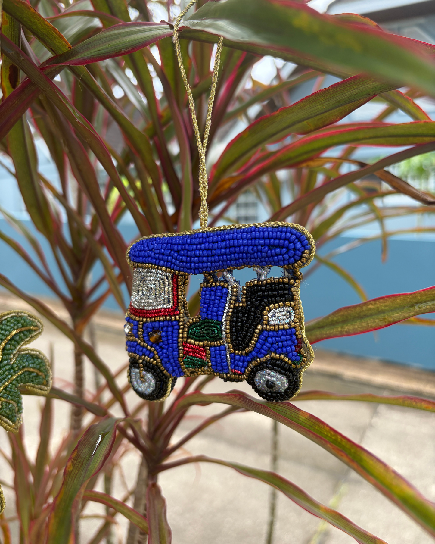 Tropical Beaded Ornaments