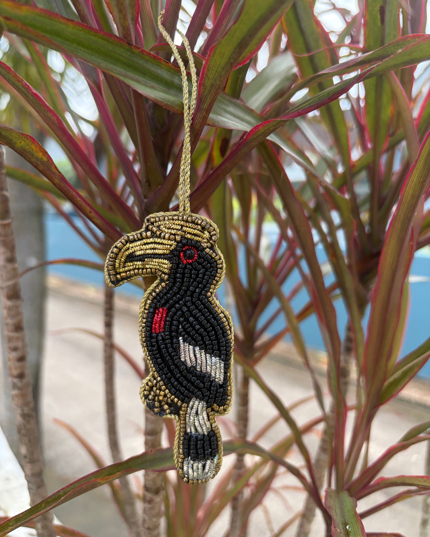 Tropical Beaded Ornaments