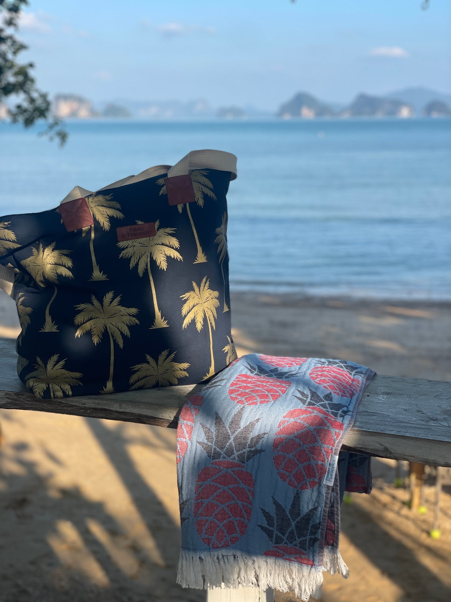 Palm Tree Tote Bag - Palms & Pineapples
