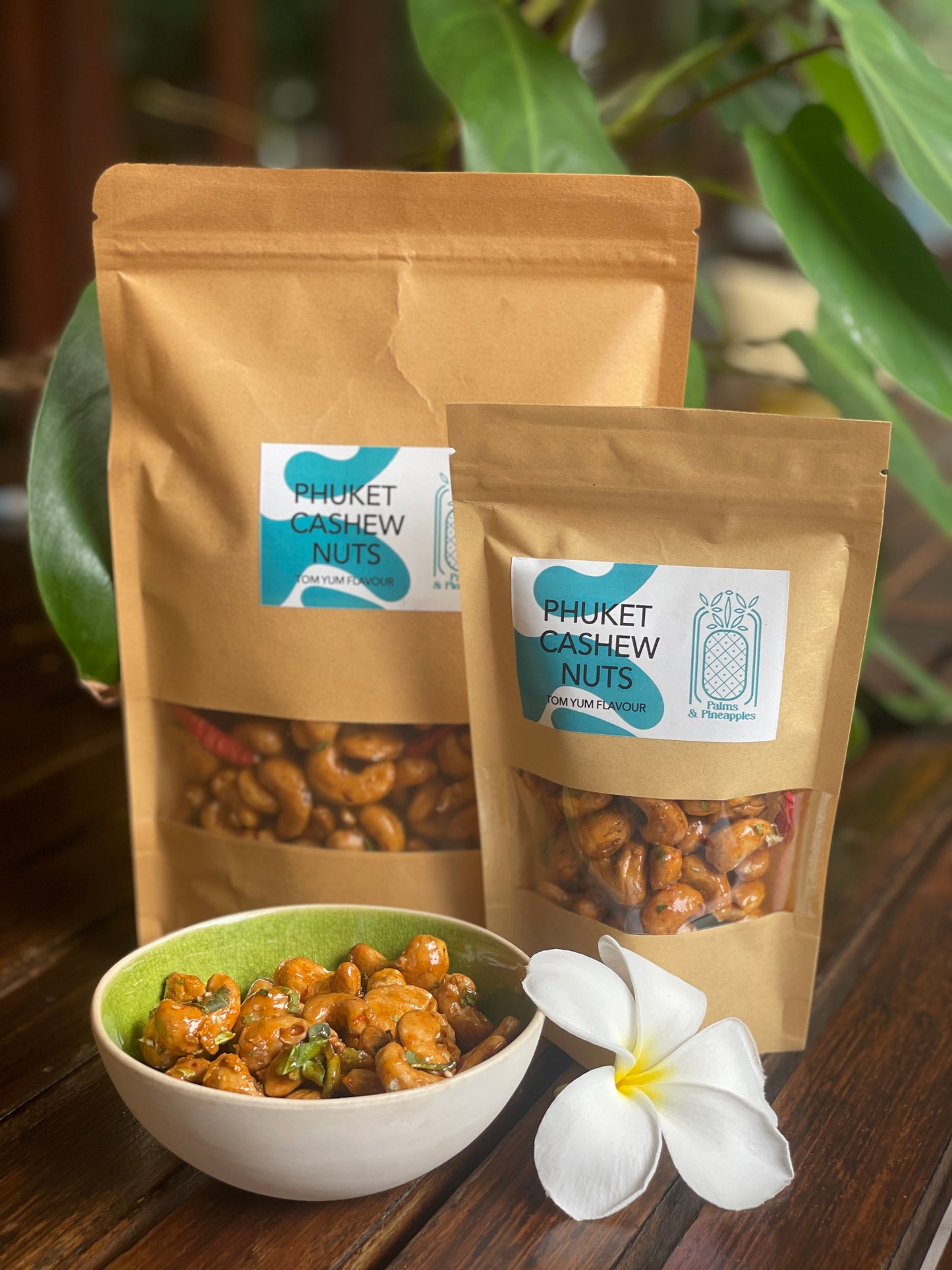 Phuket Cashew Nuts - Tom Yum flavour - Palms & Pineapples