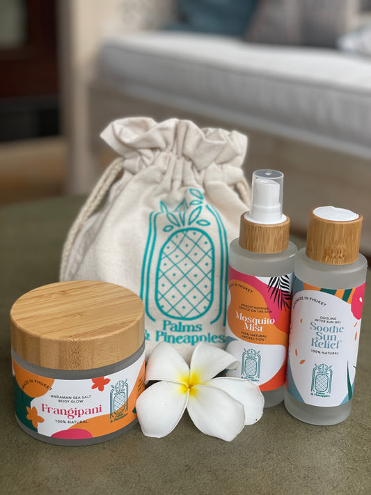 Tropical Essentials Deluxe - Palms & Pineapples