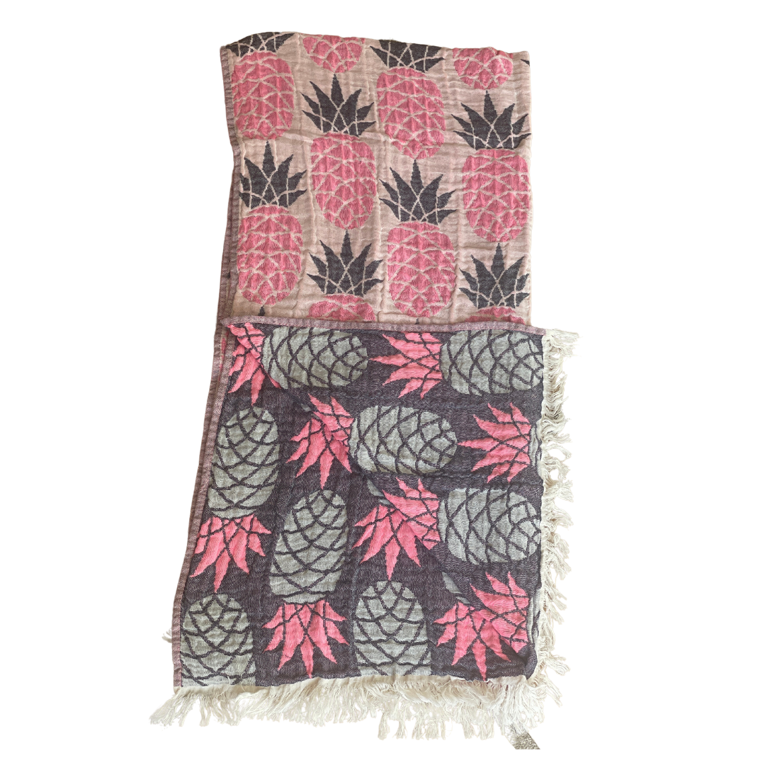 Pineapple - Pink/ Navy