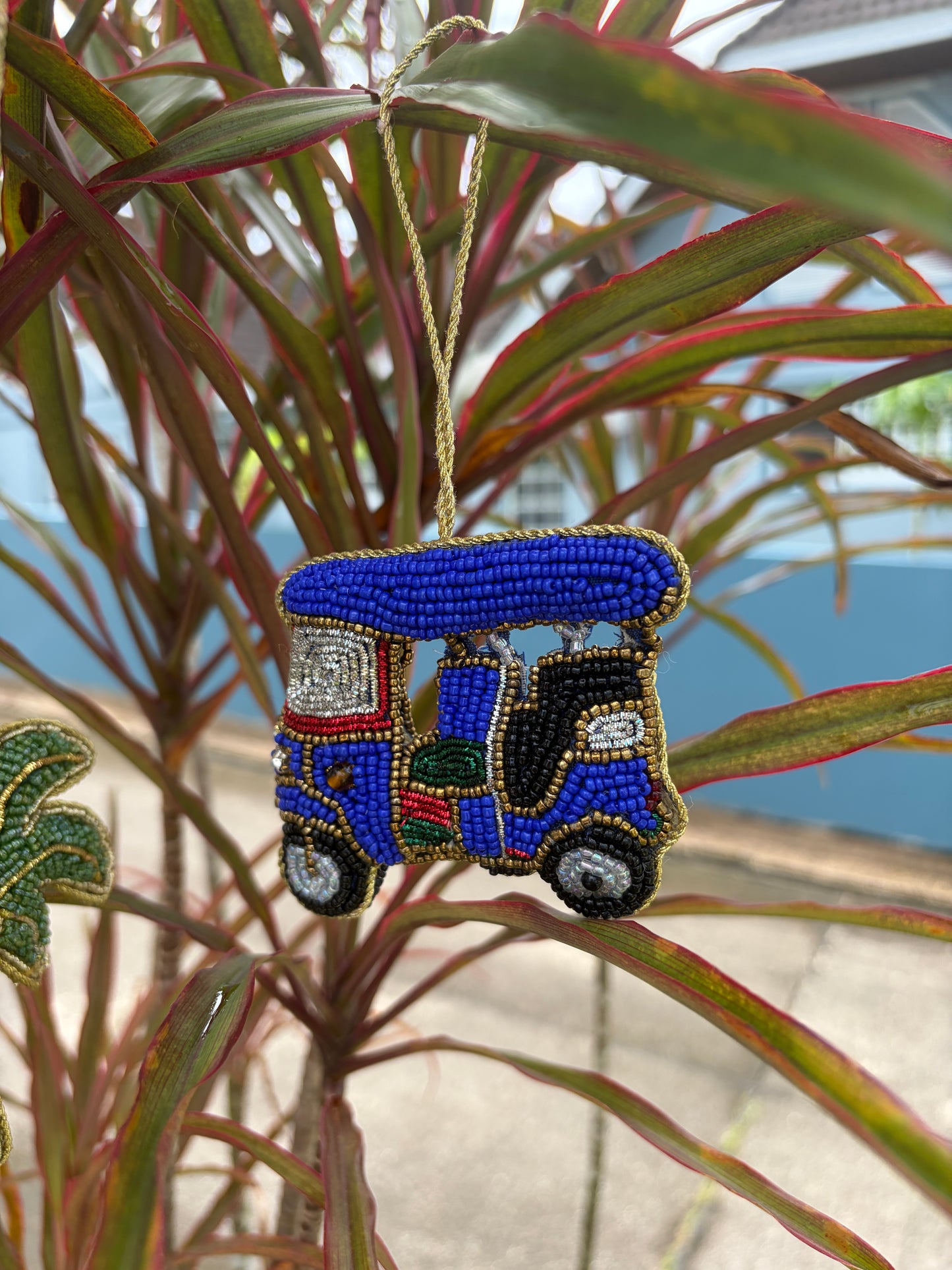 Tropical Beaded Ornaments