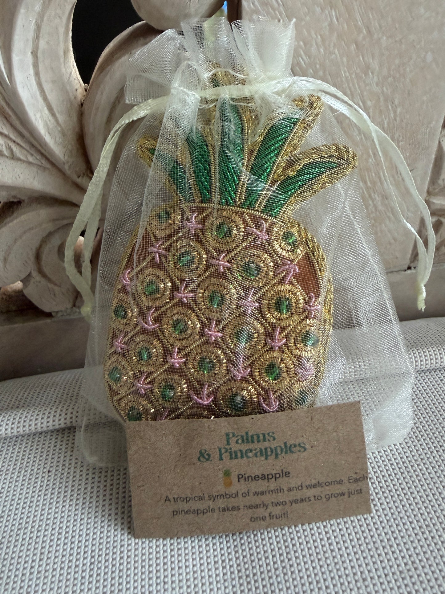 Tropical Beaded Ornaments