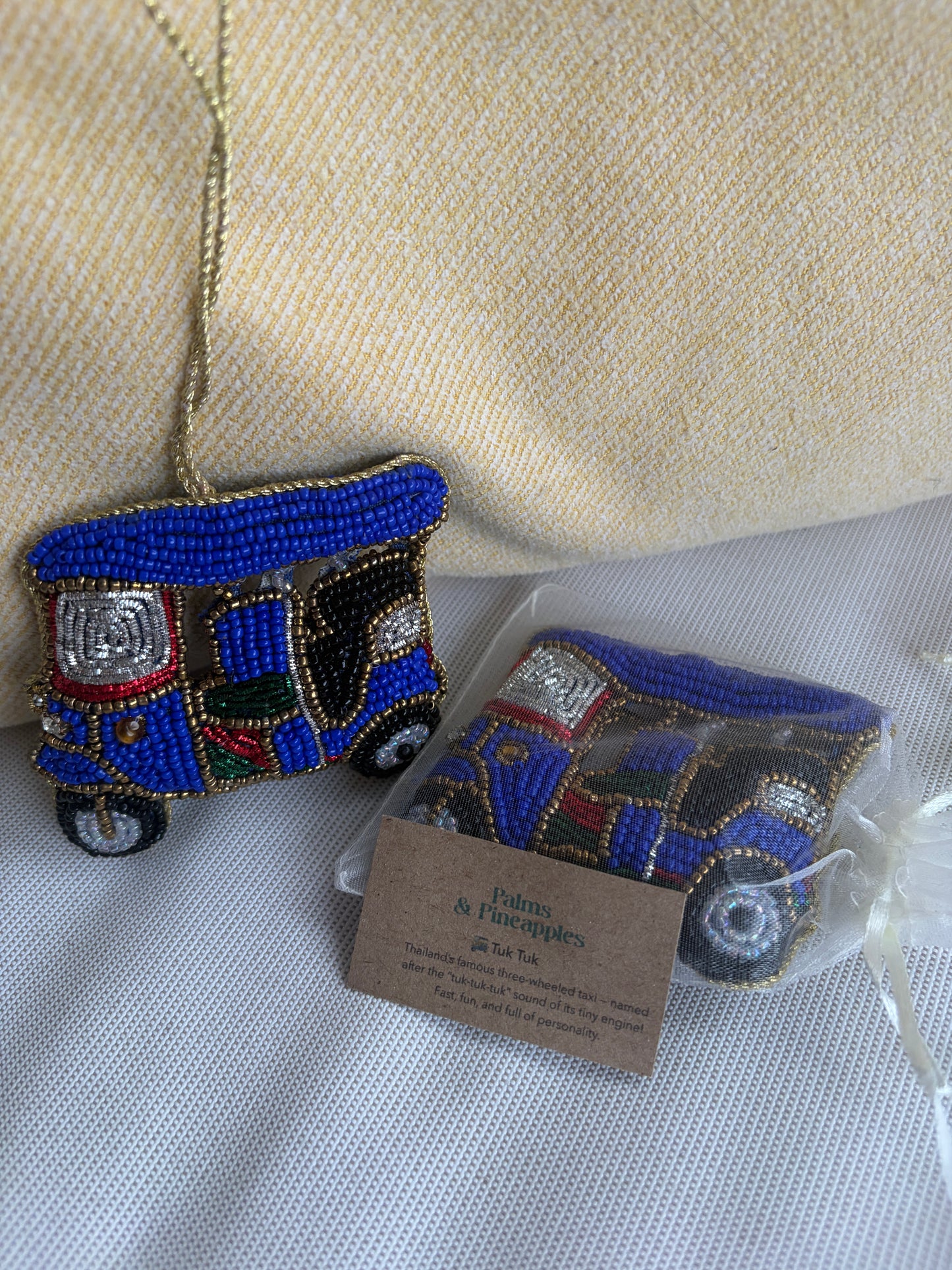 Tropical Beaded Ornaments