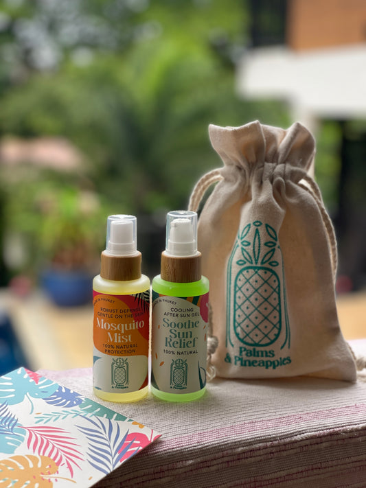 Mini Tropical Essentials Kit - Palms & Pineapples