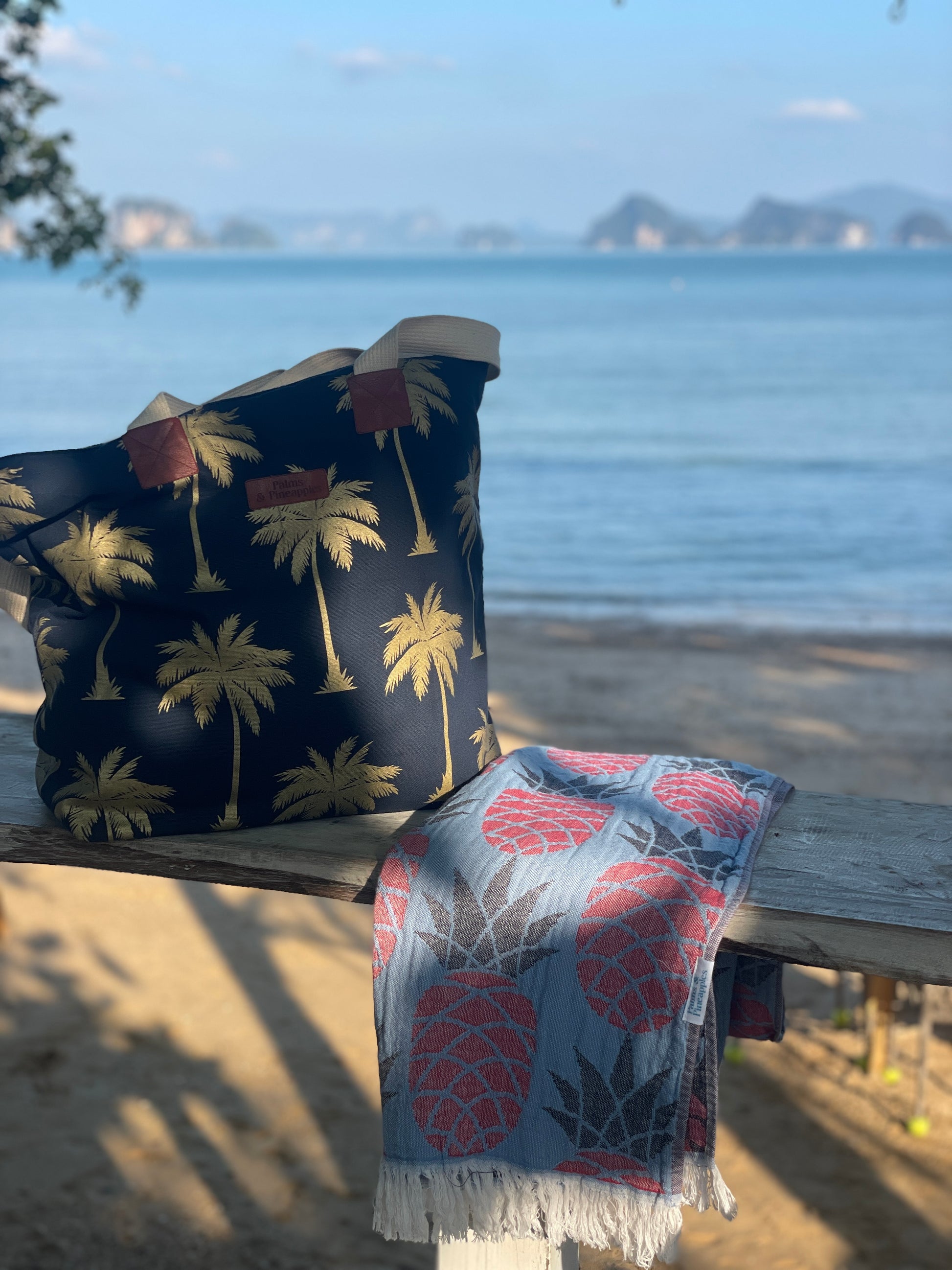 Palm Tree Tote Bag - Palms & Pineapples