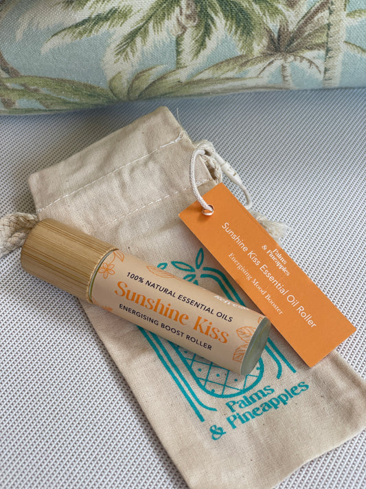 Sunshine Kisses Essential Oil Roller - Palms & Pineapples